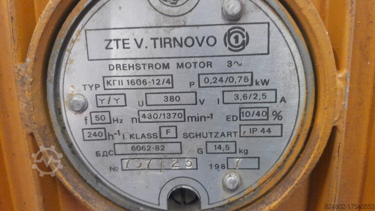 Elektrischer Aufzug 1000 Kg Balkancar B103M
