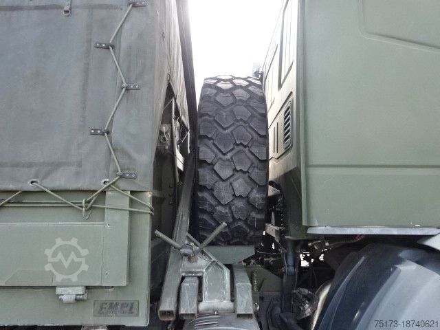 LKW mit Pritsche & Plane IVECO EuroCargo 100E 22WS 2t HümS 4x4 Single Berreif