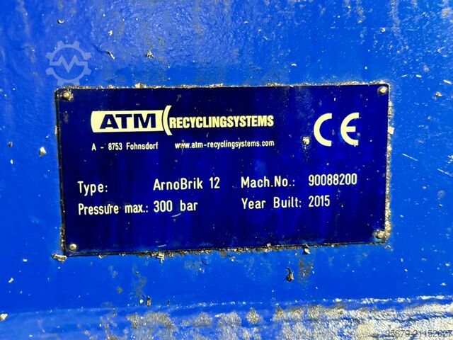 Brikettierpresse ATM Recyclingsystems ArnoBrik 12