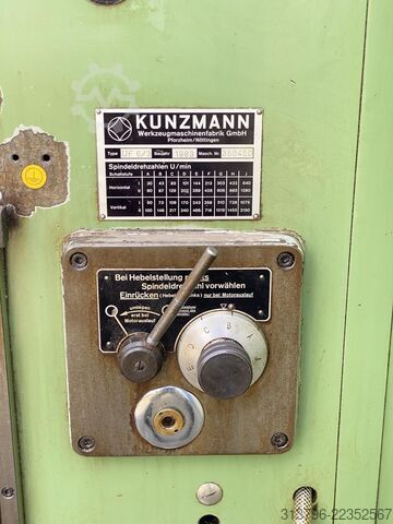 Milling machine Kunzmann UF6/3