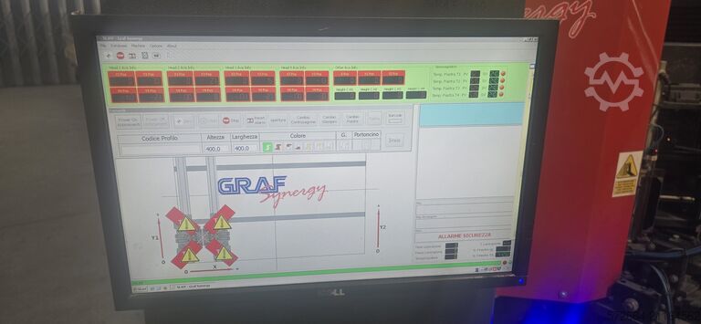 Welding machine (window production) Graf Synergy SL4-FF