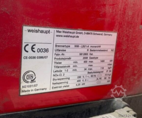 Dampfkessel LOOS DF 1500