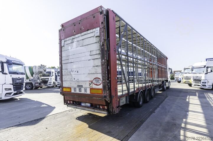 Tarpaulin LECITRAILER CUELLO CISNE 3E-RD+DOUBLE ETAGE+DHOLLANDIA 2TON