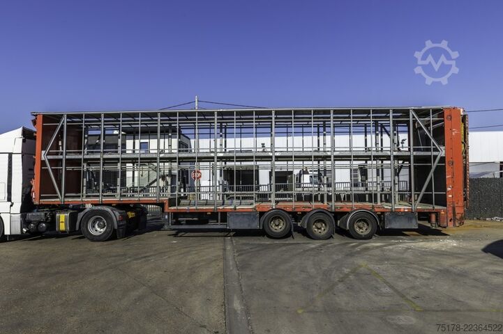 Tarpaulin LECITRAILER CUELLO CISNE 3E-RD+DOUBLE ETAGE+DHOLLANDIA 2TON