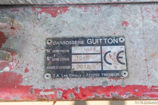 Tarpaulin LECITRAILER CUELLO CISNE 3E-RD+DOUBLE ETAGE+DHOLLANDIA 2TON