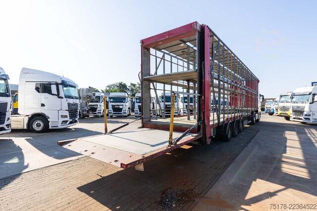 Tarpaulin LECITRAILER CUELLO CISNE 3E-RD+DOUBLE ETAGE+DHOLLANDIA 2TON