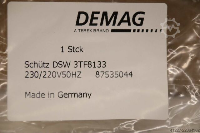 Schütz Demag DSW 3TF 8133  87535044