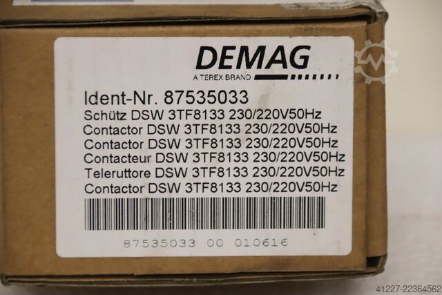 Schütz Demag DSW 3TF 8133  87535044