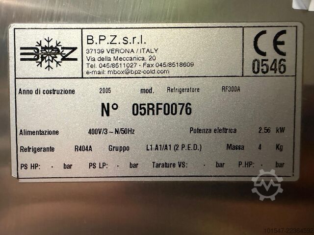 Water chiller Mondial Forni 