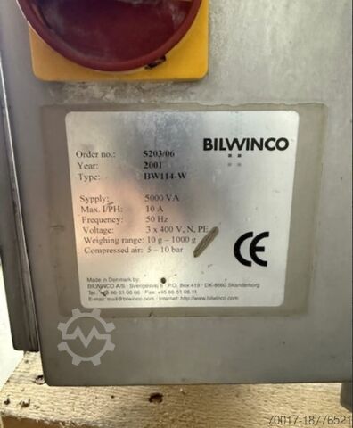 Multihead weigher Bilwinco BW114-W