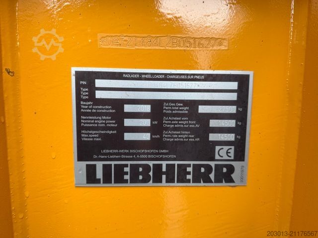 Radlader LIEBHERR L566 XPower Radlader 27,5 Ton *11.900 h *Waage