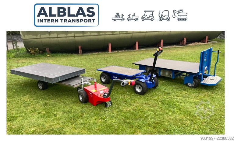 Transport trolley Diversen Platform wagens Electrisch
