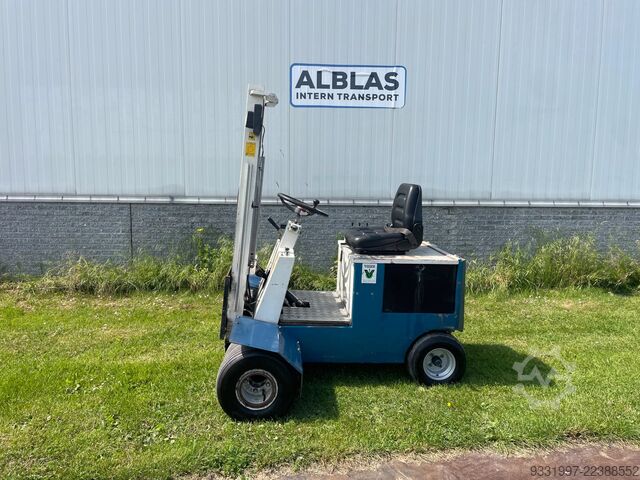 Rough terrain forklift Visser Uitzetheftruck terrein heftruck electrisch