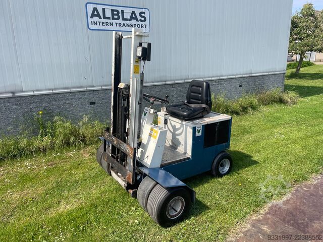 Rough terrain forklift Visser Uitzetheftruck terrein heftruck electrisch