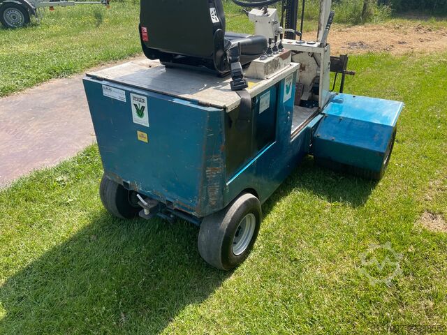 Rough terrain forklift Visser Uitzetheftruck terrein heftruck electrisch