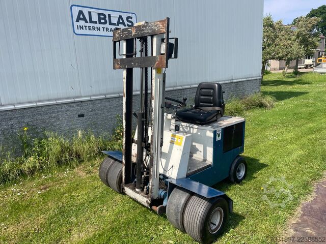 Rough terrain forklift Visser Uitzetheftruck terrein heftruck electrisch
