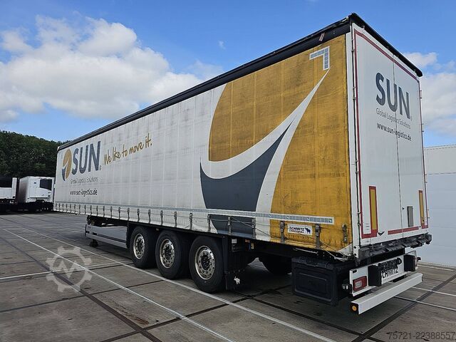 Sliding tarpaulins SCHMITZ SCS 24/L 13.62 X-LIGHT ALCOA'S