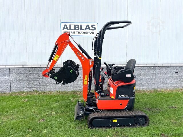 Mini excavator Kubota Minigraver U10-5 graafmachine NIEUW! Met bakken