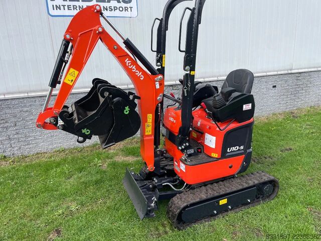 Mini excavator Kubota Minigraver U10-5 graafmachine NIEUW! Met bakken