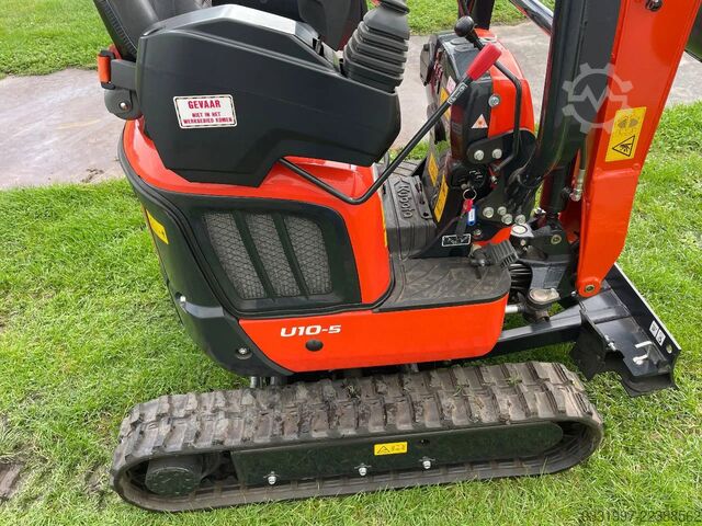 Mini excavator Kubota Minigraver U10-5 graafmachine NIEUW! Met bakken