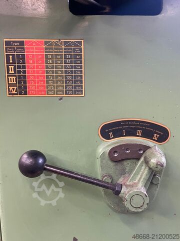 Vertikale Bandsäge Säge Metallbandsäge Mössner Rekord SM 420