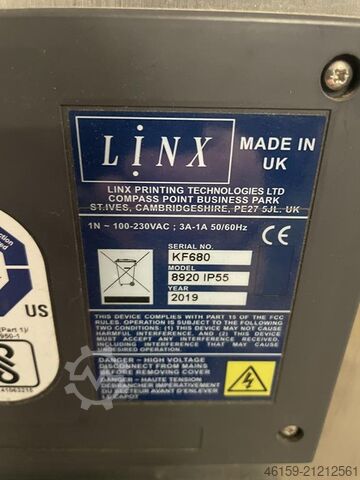 Kontinuierlicher Tintenstrahldrucker LINX 8920