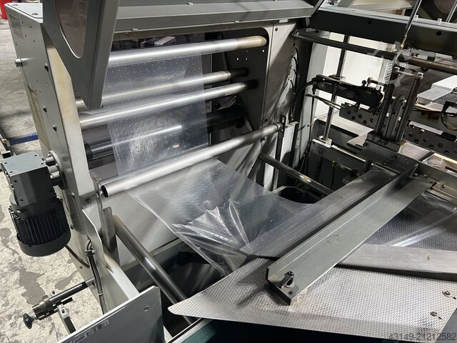 Schrumpffolienverpackungsmaschine Hugo Beck Flexo 500 S + HV 601