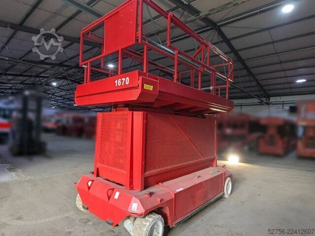 Scissor lift PB Lifttechnik S171-16E