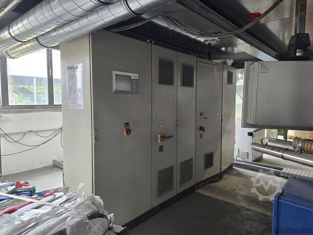 Twin-screw extrusion line Krupp Werner & Pfleiderer (Coperion) ZSK 50 Mc 900