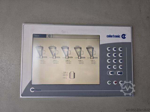 Twin-screw extrusion line Krupp Werner & Pfleiderer (Coperion) ZSK 50 Mc 900