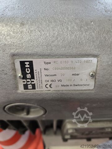 Twin-screw extrusion line Krupp Werner & Pfleiderer (Coperion) ZSK 50 Mc 900