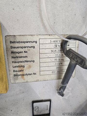 Twin-screw extrusion line Krupp Werner & Pfleiderer (Coperion) ZSK 50 Mc 900