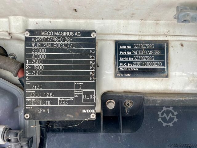 Automatic waste compactor Iveco STRALIS 330