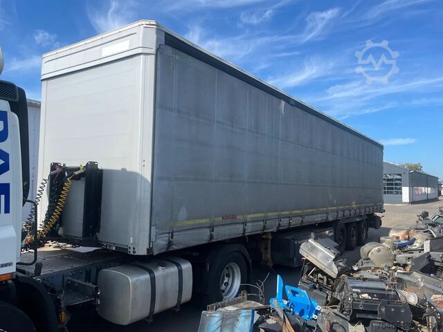Sliding tarpaulins Kögel Schuifzeilen BPW assen