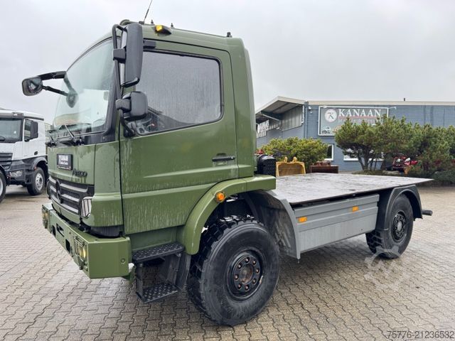 Pritschenwagen MERCEDES-BENZ 818 Atego 4x4 Allrad Miltär Camper 1018