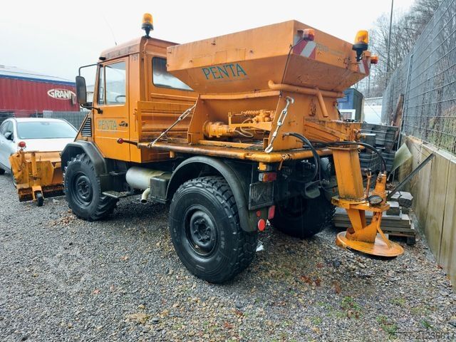 Sonstige MERCEDES-BENZ Unimog U418/10 4x4 Winterdienst-Schneeschild-AHK
