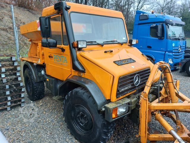 Sonstige MERCEDES-BENZ Unimog U418/10 4x4 Winterdienst-Schneeschild-AHK