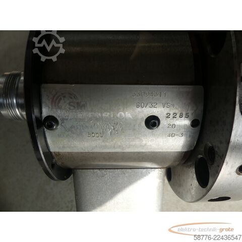 Komponente SMW Autoblok 80/32 VSNC Spannzylinder 33094311 SN: 2285