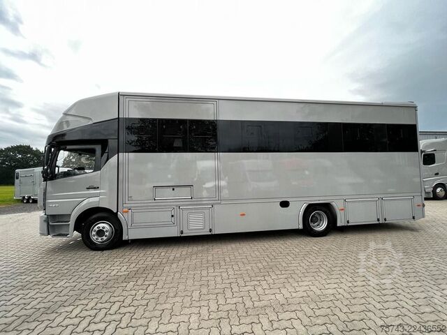 Viehtransporter LKW MERCEDES-BENZ ATEGO 1530 TT-XL  5 Pferde POP-OUT