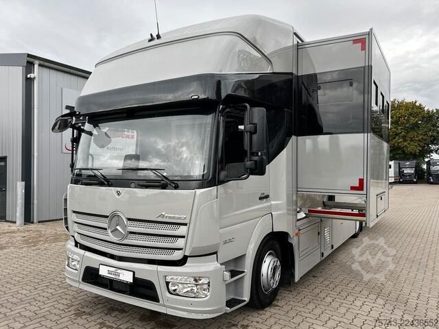 Viehtransporter LKW MERCEDES-BENZ ATEGO 1530 TT-XL  5 Pferde POP-OUT