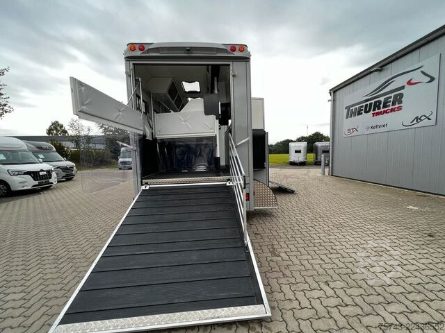Viehtransporter LKW MERCEDES-BENZ ATEGO 1530 TT-XL  5 Pferde POP-OUT