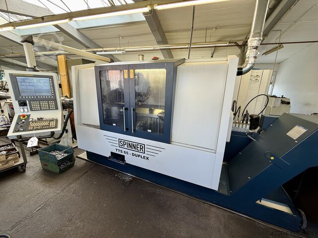 CNC Dreh- und Fräszentrum SPINNER TTS 65 DUPLEX