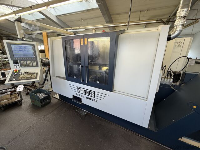 CNC Dreh- und Fräszentrum SPINNER TTS 65 DUPLEX