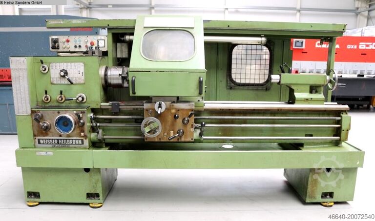 Drehmaschine-konventionell-elektronisch WEISSER HEILBRONN JUNIOR