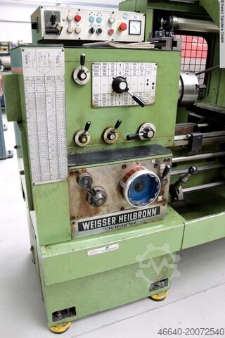 Drehmaschine-konventionell-elektronisch WEISSER HEILBRONN JUNIOR