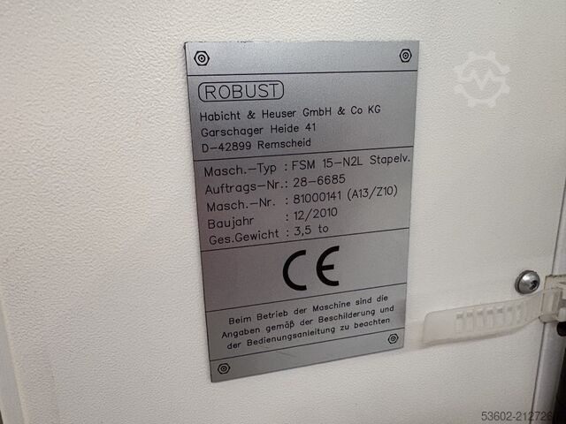 Schneidemaschine Robust Schneidemaschine FSM 15-N2L