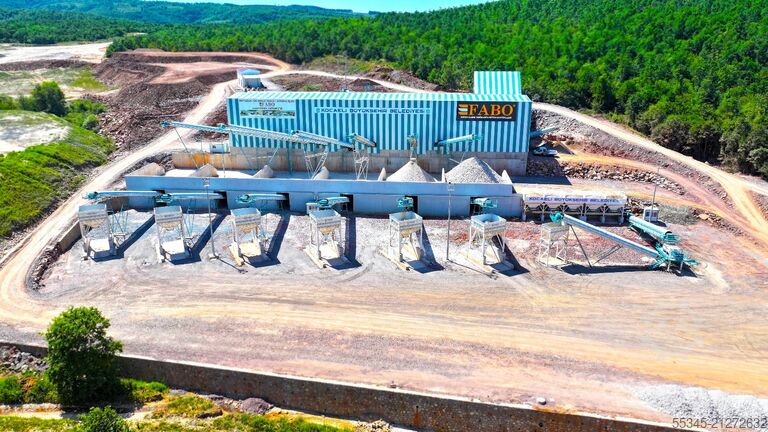 Brechanlage FABO crushing equipment 400 Ton/Hour Capacity