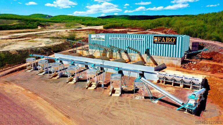 Brechanlage FABO crushing equipment 400 Ton/Hour Capacity