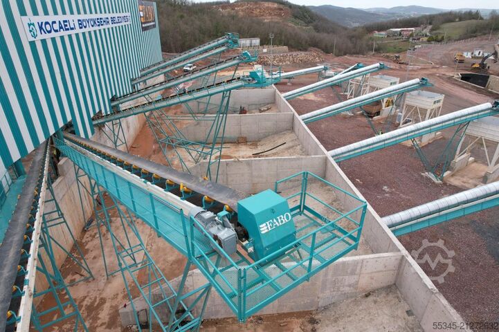 Brechanlage FABO crushing equipment 400 Ton/Hour Capacity