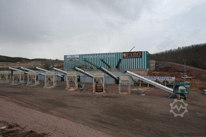 Brechanlage FABO crushing equipment 400 Ton/Hour Capacity